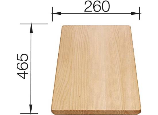Deska BLANCO z drewna bukowego do FAVOS MINI - 465x260mm (225685)