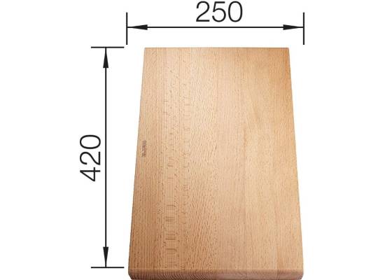 Deska BLANCO drewniana do DALAGO - 420x250mm (232817)