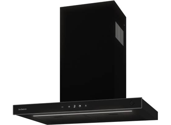 Okap przyścienny De Dietrich DHB46740B | czarny mat | 715 m3/h
