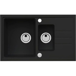Zlew ALVEUS INTERMEZZO 70 deep black | G92 (1307090) *** zamów wycięcie OTWORU na dozownik GRATIS ***