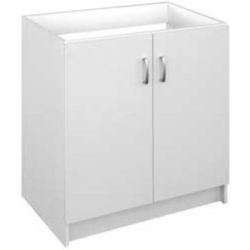 Szafka ALVEUS biała pod zlew nakładany 80x50cm (S0800500)