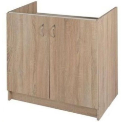 Szafka ALVEUS dąb sonoma pod zlew nakładany 80x60cm (S2800600)
