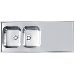 Zlew ALVEUS CLASSIC PRO 110 | 140x60 | stal SATYNA (1132129) *** zamów wycięcie otworów GRATIS ***