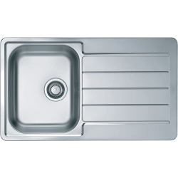 Zlew ALVEUS LINE 20 stal LEN (1065579) *** zamów wycięcie otworów GRATIS ***