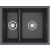 Zlew ALVEUS OMNI 50 black matt | G90 (1150070)
