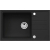 Zlew ALVEUS INTERMEZZO 130 deep black | G92 (1313090) *** zamów wycięcie OTWORU na dozownik GRATIS ***