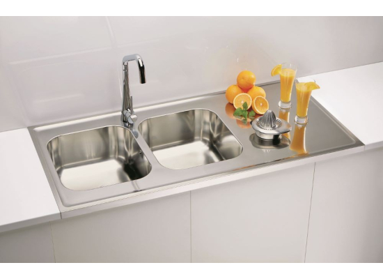Zlew ALVEUS CLASSIC PRO 100 | 120x60 | stal SATYNA (1130474) *** zamów wycięcie otworów GRATIS ***