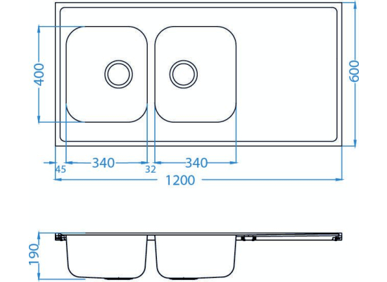 Zlew ALVEUS CLASSIC PRO 100 | 120x60 | stal SATYNA (1130474) *** zamów wycięcie otworów GRATIS ***