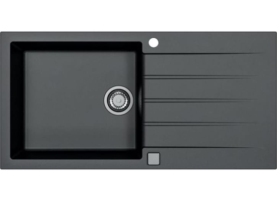 Zlew ALVEUS CADIT 50 czarny nakrapiany | G91 (1140598) *** zamów wycięcie OTWORU na dozownik GRATIS ***