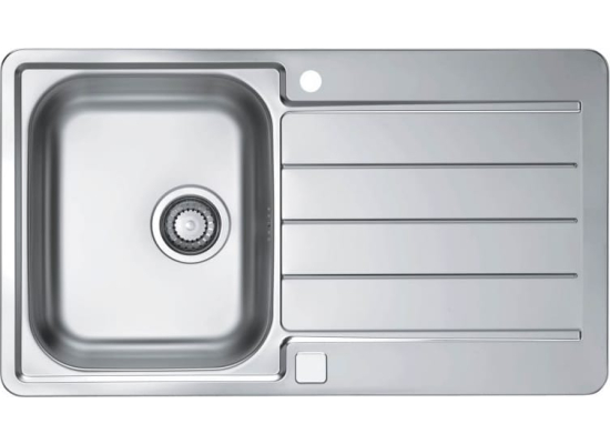 Zlew ALVEUS LINE MAX 20 stal SATYNA (1144641) *** zamów wycięcie OTWORU na dozownik GRATIS ***
