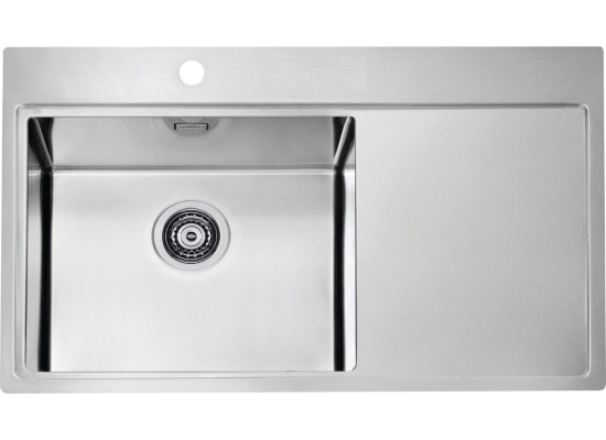 Zlew ALVEUS PURE 50 | komora LEWA | stal SATYNA (1149517)
