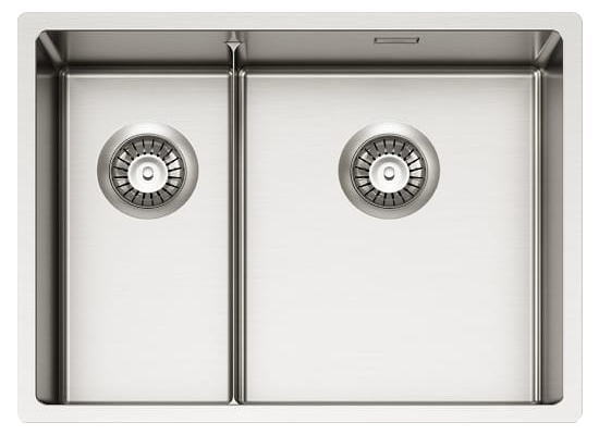 Zlew ALVEUS NOX 90 | komora PRAWA | stal szczotkowana INOX (1149933)