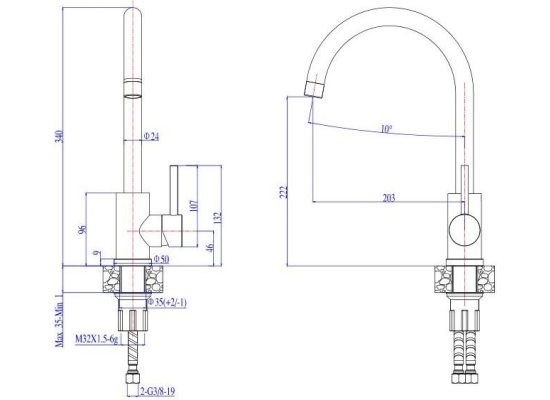 Bateria ALVEUS KATI beton | G81 (2091381)