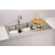 Zlew ALVEUS CLASSIC PRO 100 | 120x60 | stal SATYNA (1130474) *** zamów wycięcie otworów GRATIS ***
