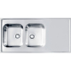 Zlew ALVEUS CLASSIC PRO 100 | 120x60 | stal SATYNA (1130474) *** zamów wycięcie otworów GRATIS ***