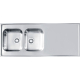 Zlew ALVEUS CLASSIC PRO 110 | 140x60 | stal SATYNA (1132129) *** zamów wycięcie otworów GRATIS ***