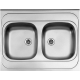 Zlew ALVEUS PRIMAL 20 | 80x60 | stal LEN (1124505) *** zamów wycięcie otworów GRATIS ***