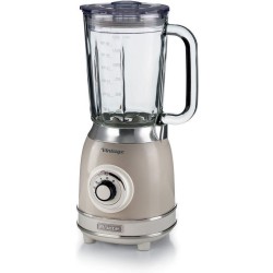 __WYSYŁKA 24H*__ | Blender kielichowy ARIETE 583/03 Vintage blender glass (kolor BEŻOWY)