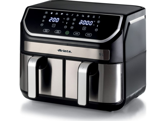 __WYSYŁKA 24H*__ | Frytkownica beztłuszczowa ARIETE air fryer dual metal 4625/00 | 2 x 4,5l