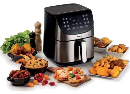 __WYSYŁKA 24H*__ | Frytkownica beztłuszczowa ARIETE air fryer oven 4628/00 | pojemność 7 l (około 2 kg)