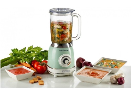 __WYSYŁKA 24H*__ | Blender kielichowy ARIETE 583/04 Vintage blender glass (kolor ZIELONY)