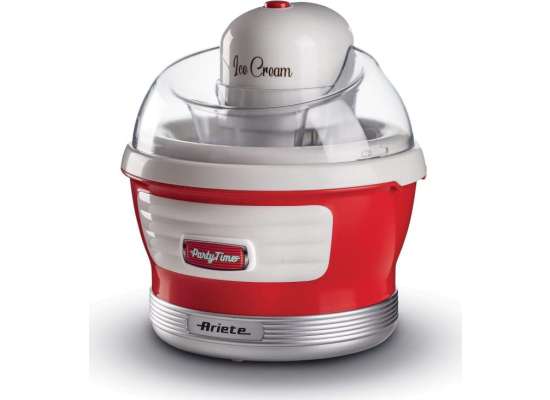 __WYSYŁKA 24H*__ | Urządzenie do lodów ARIETE gelato italia 643/00 czerwony | seria Partytime
