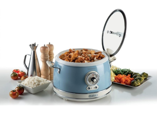 __WYSYŁKA 24H*__ | Wolnowar ARIETE 2904/05 Vintage rice cooker (kolor NIEBIESKI)