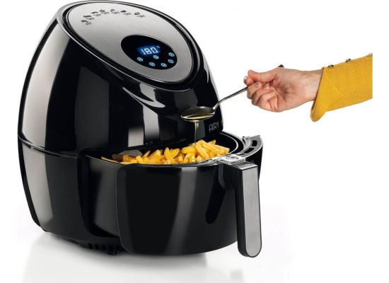 __WYSYŁKA 24H*__ | Frytkownica beztłuszczowa ARIETE 4618/00 air fryer XXL (kolor CZARNY)
