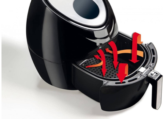 __WYSYŁKA 24H*__ | Frytkownica beztłuszczowa ARIETE 4618/00 air fryer XXL (kolor CZARNY)