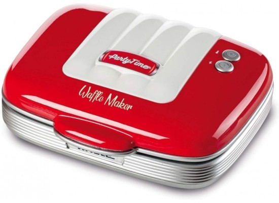 __WYSYŁKA 24H*__ | Gofrownica ARIETE 1973/00 waffle maker (kolor CZERWONY)