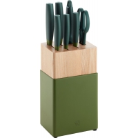 Zwilling NOW S zestaw 5 noży w bloku zielony (53070-220-0)