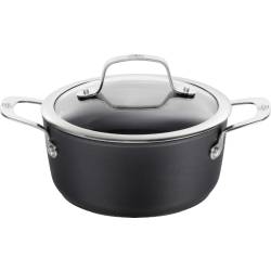 _WYSYŁKA 24H*_| Tytanowy garnek indukcyjny z pokrywką Ballarini Alba - 4.7 ltr (ALBG2LD.24D)