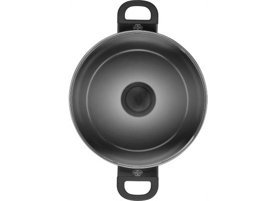 _WYSYŁKA 24H*_| Głęboka patelnia indukcyjna z 2 uchwytami Ballarini Caprera - 28 cm, Niebieski (1025110)
