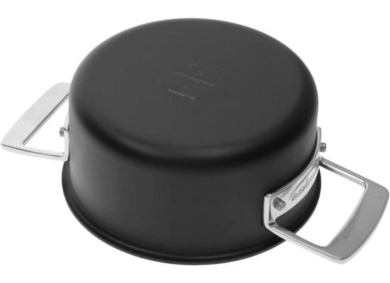 _WYSYŁKA 24H*_| Garnek niski z pokrywką Demeyere Black 5 - 3 ltr (1029068)