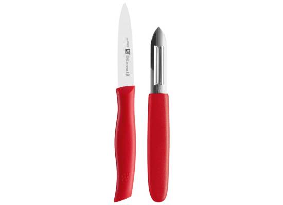_WYSYŁKA 24H*_| Zestaw: Nóż + obieraczka Zwilling Twin Grip (38634-000-0)