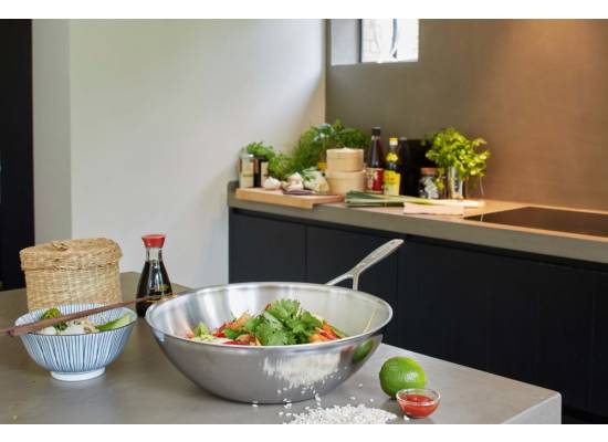 _WYSYŁKA 24H*_| Wok stalowy Demeyere Industry 5 - 30 cm (40850-880-0)