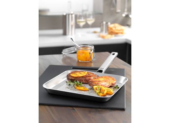 _WYSYŁKA 24H*_| Stalowa patelnia grillowa Zwilling Plus - 24 cm (40996-024-0)