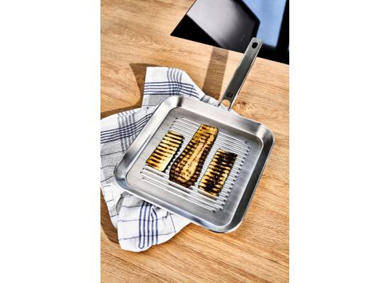 _WYSYŁKA 24H*_| Stalowa patelnia grillowa Zwilling Plus - 24 cm (40996-024-0)