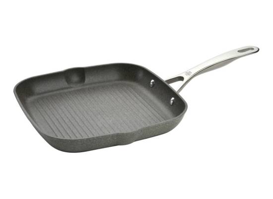 _WYSYŁKA 24H*_| Grillowa patelnia indukcyjna Ballarini Salina Granitium - 28 cm (75002-825-0)