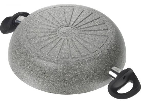 _WYSYŁKA 24H*_| Głęboka patelnia granitowa indukcyjna z 2 uchwytami Ballarini Ferrara - 24 cm (FERG3K0.24D)