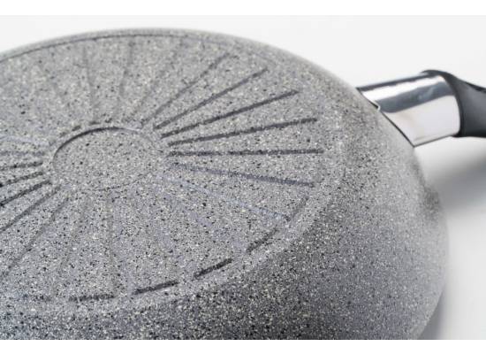 _WYSYŁKA 24H*_| Patelnia granitowa indukcyjna Ballarini Ferrara - 28 cm (FERG5F0.28U)
