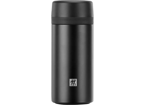 _WYSYŁKA 24H*_| Pojemnik termiczny z zaparzaczem do herbaty i owoców Zwilling Thermo - Czarny, 420 ml (39500-512-0)