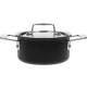 _WYSYŁKA 24H*_| Garnek niski z pokrywką Demeyere Black 5 - 1.5 ltr (1029066)