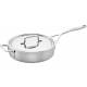 _WYSYŁKA 24H*_| Patelnia sauté z 2 uchwytami i pokrywką Demeyere 5-Plus - 24 cm (40850-853-0)