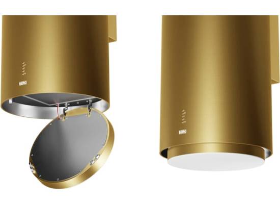 Okap przyścienny BERG FLOYD PREMIUM GOLD PRO (złoty) | 600 m3/h (FLOOPOKSGG3911)