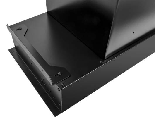 Okap do zabudowy BERG KOMO 60 BLACK (czarny) | 713 m3/h (KOMOPPODBK6001)