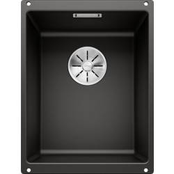 Zlew BLANCO SUBLINE 320-U czarny (korek manual InFino) (525983)