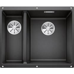 Zlew BLANCO SUBLINE 340/160-U antracyt prawa (korek manual InFino) (523558)