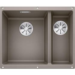 Zlew BLANCO SUBLINE 340/160-U tartufo lewa (korek manual InFino) (523556)