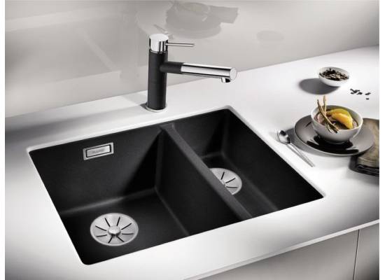 Zlew BLANCO SUBLINE 340/160-U tartufo lewa (korek manual InFino) (523556)